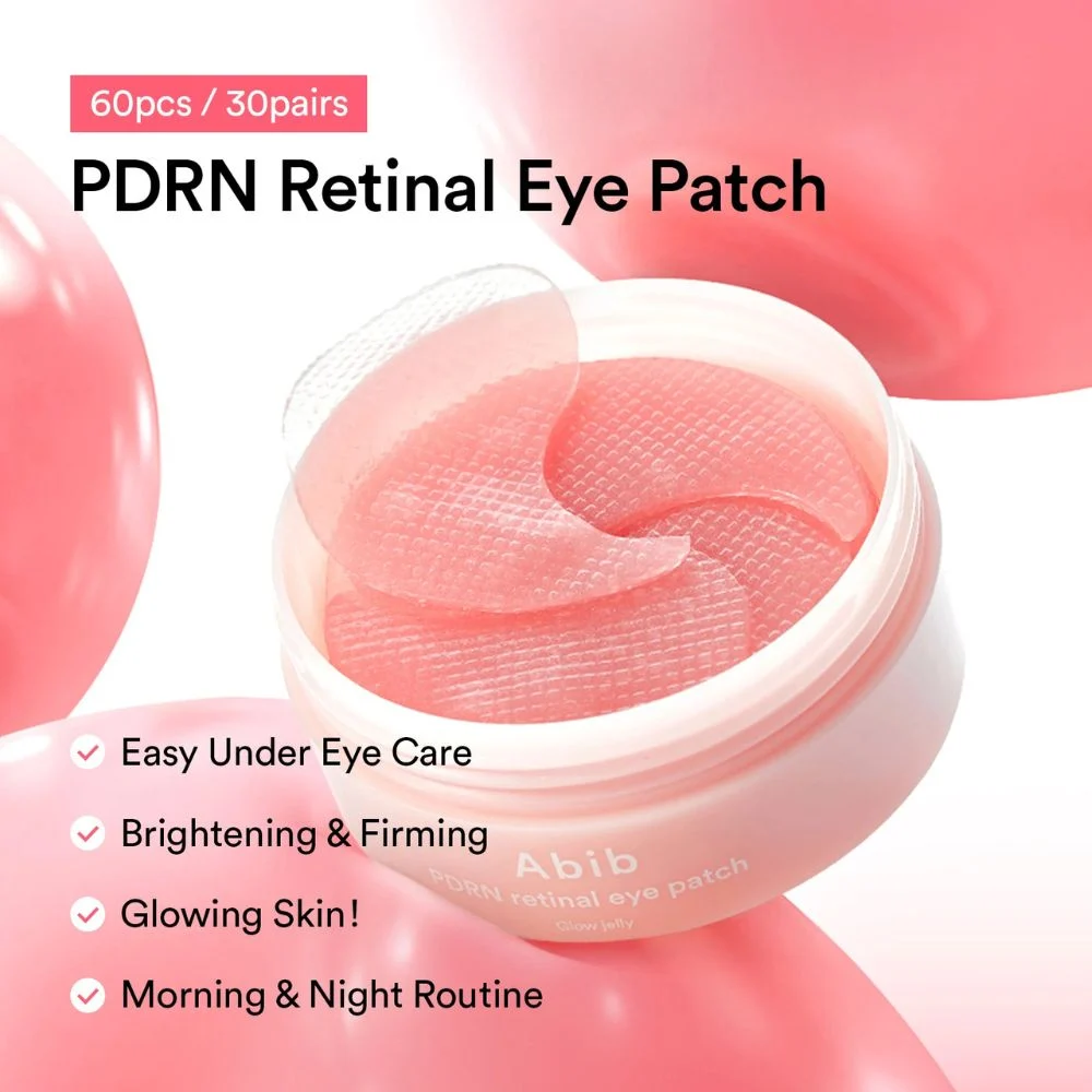 Abib PDRN Retinal Eye Patch Glow Jelly, 60 buc. – fotografia 2