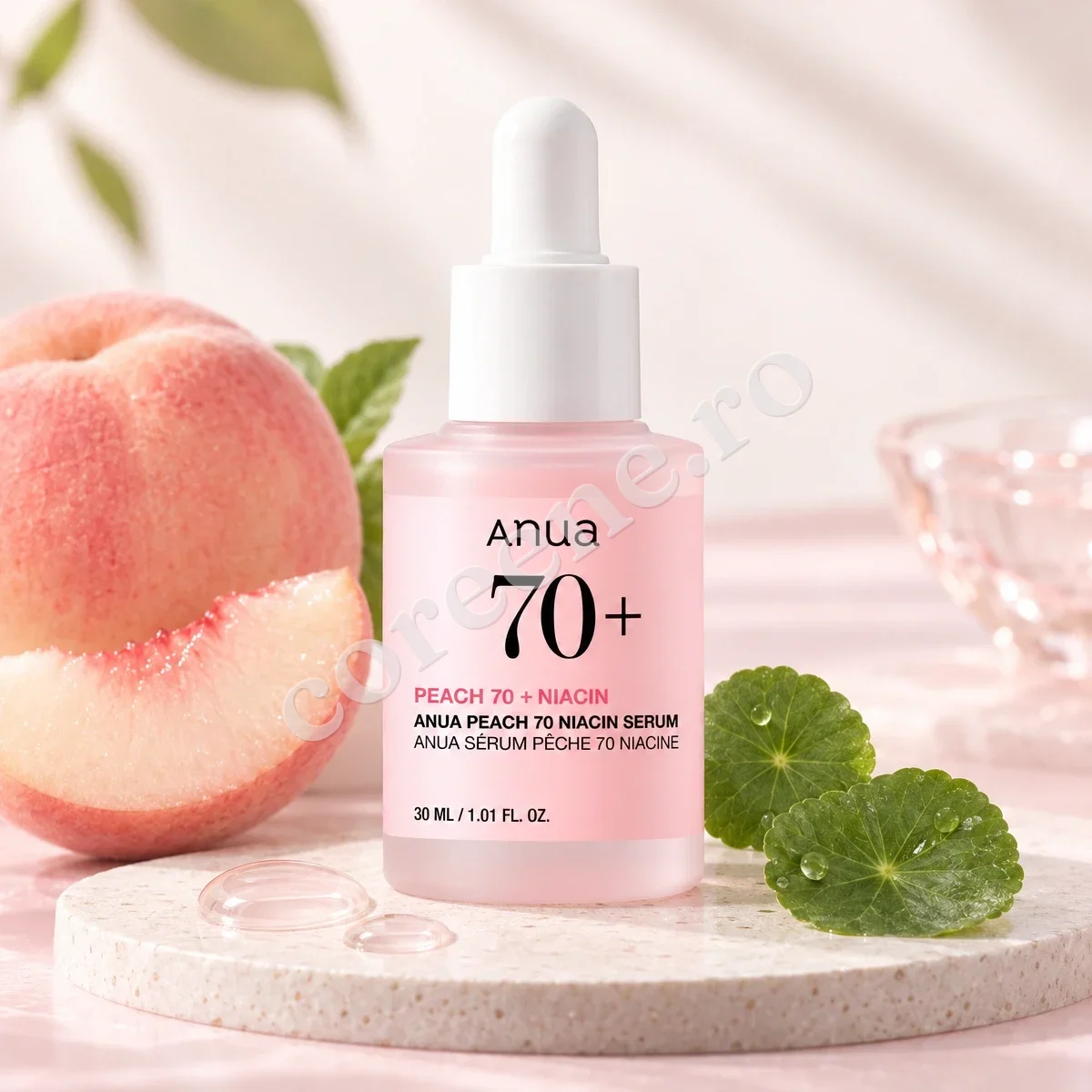 Anua Peach 70% Niacin Serum, 30 ml – fotografia 1