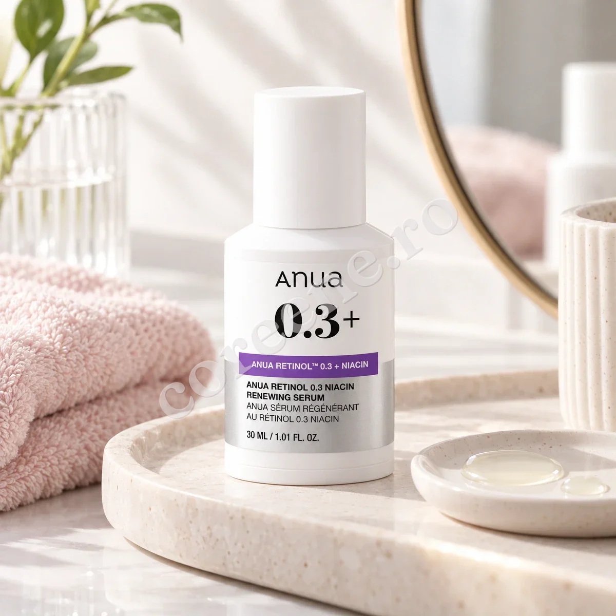 Anua Retinol 0.3% + Niacin Renewing Serum, 30 ml – fotografia 3