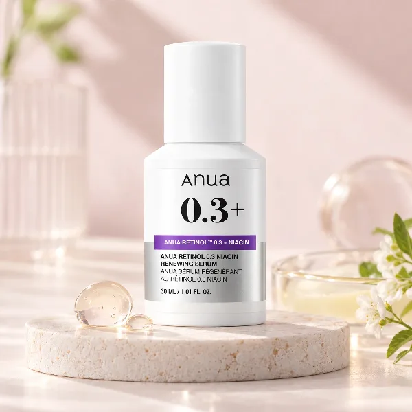 Anua Retinol 0.3% + Niacin Renewing Serum