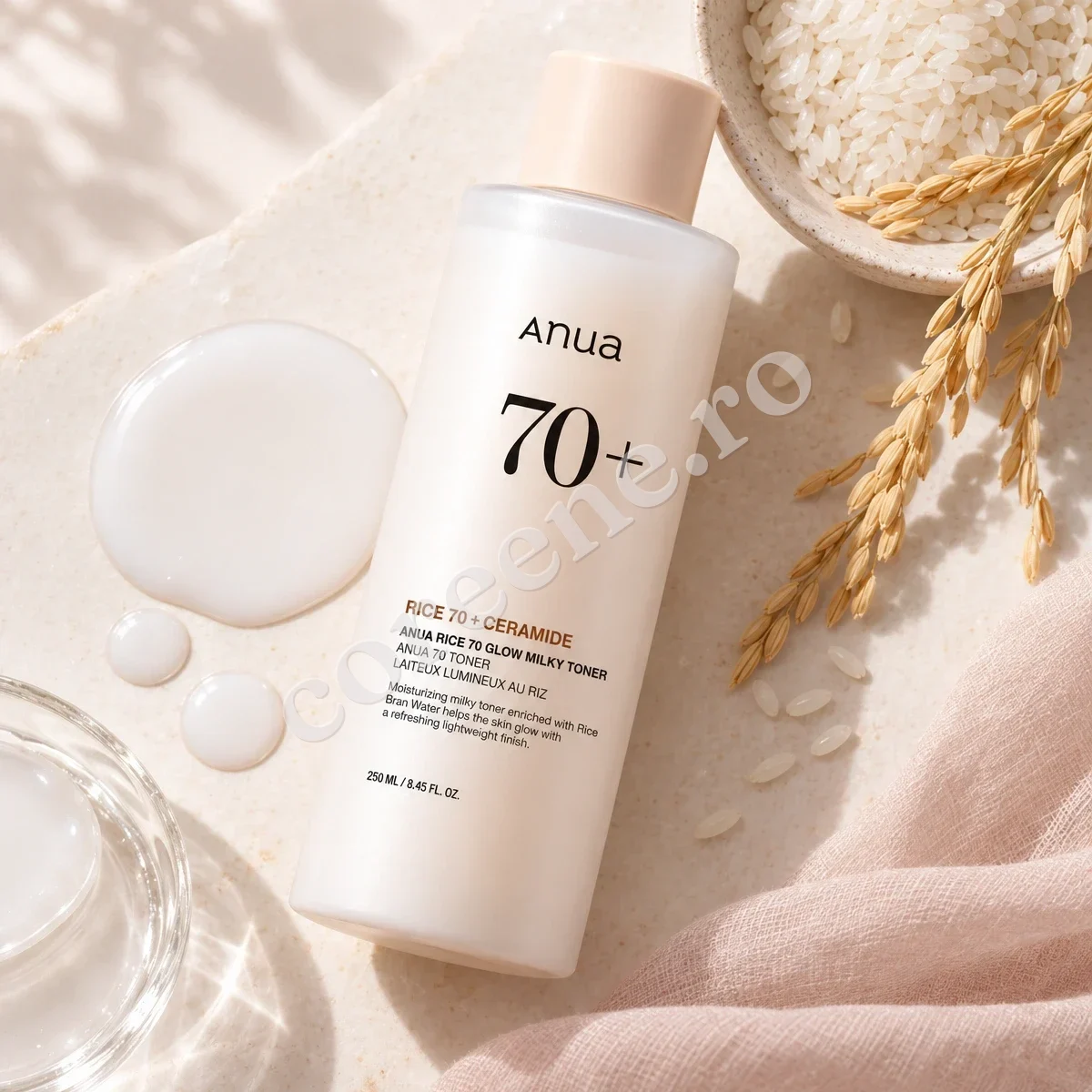 Anua Rice 70 Glow Milky Toner, 250 ml – fotografia 2