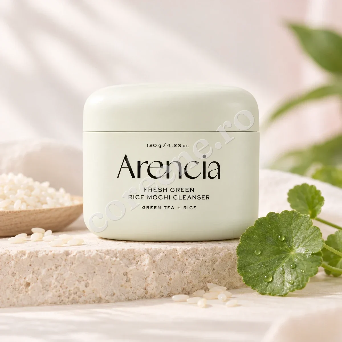 Arencia Fresh Green Rice Mochi Cleanser, 120 g – fotografia 1