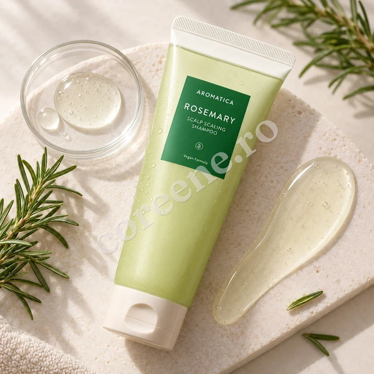 Aromatica Rosemary Scalp Scaling Shampoo, 400 ml – fotografia 2