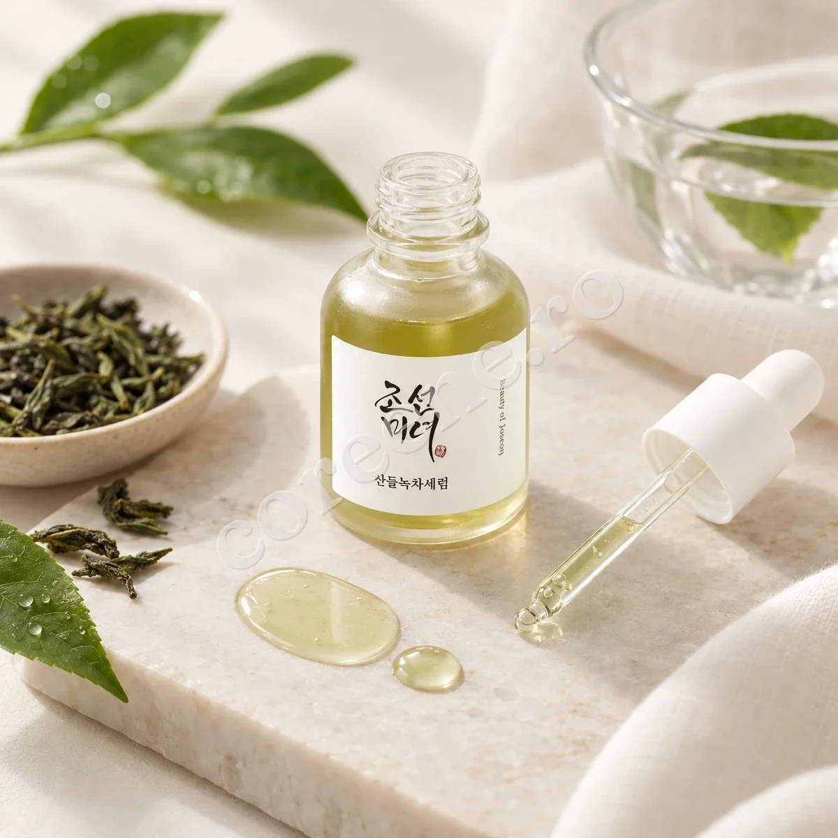Beauty of Joseon Calming Serum: Green Tea + Panthenol, 30 ml – fotografia 2