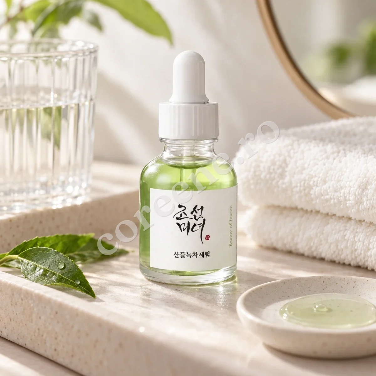 Beauty of Joseon Calming Serum: Green Tea + Panthenol, 30 ml – fotografia 3