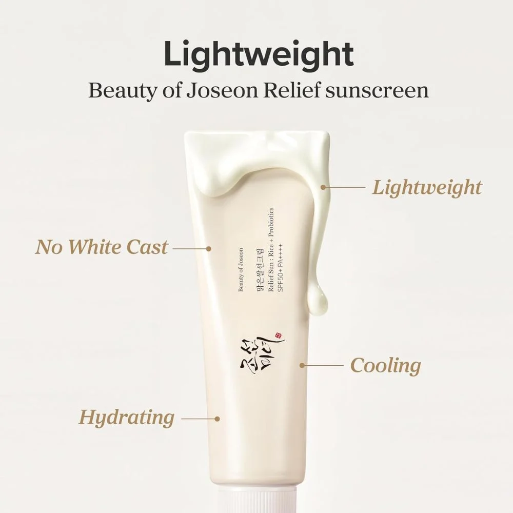 Beauty of Joseon Relief Sun: Rice + Niacinamide SPF50+ PA++++, 50 ml – fotografia 3