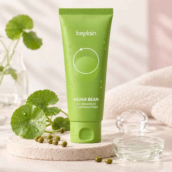 Beplain Mung Bean pH-Balanced Cleansing Foam