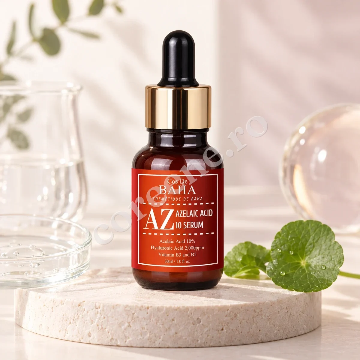 Cos De BAHA Azelaic Acid 10% Serum, 30 ml – fotografia 1