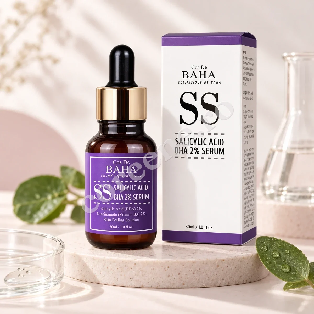 Cos De BAHA Salicylic Acid BHA 2% Serum, 30 ml – fotografia 1