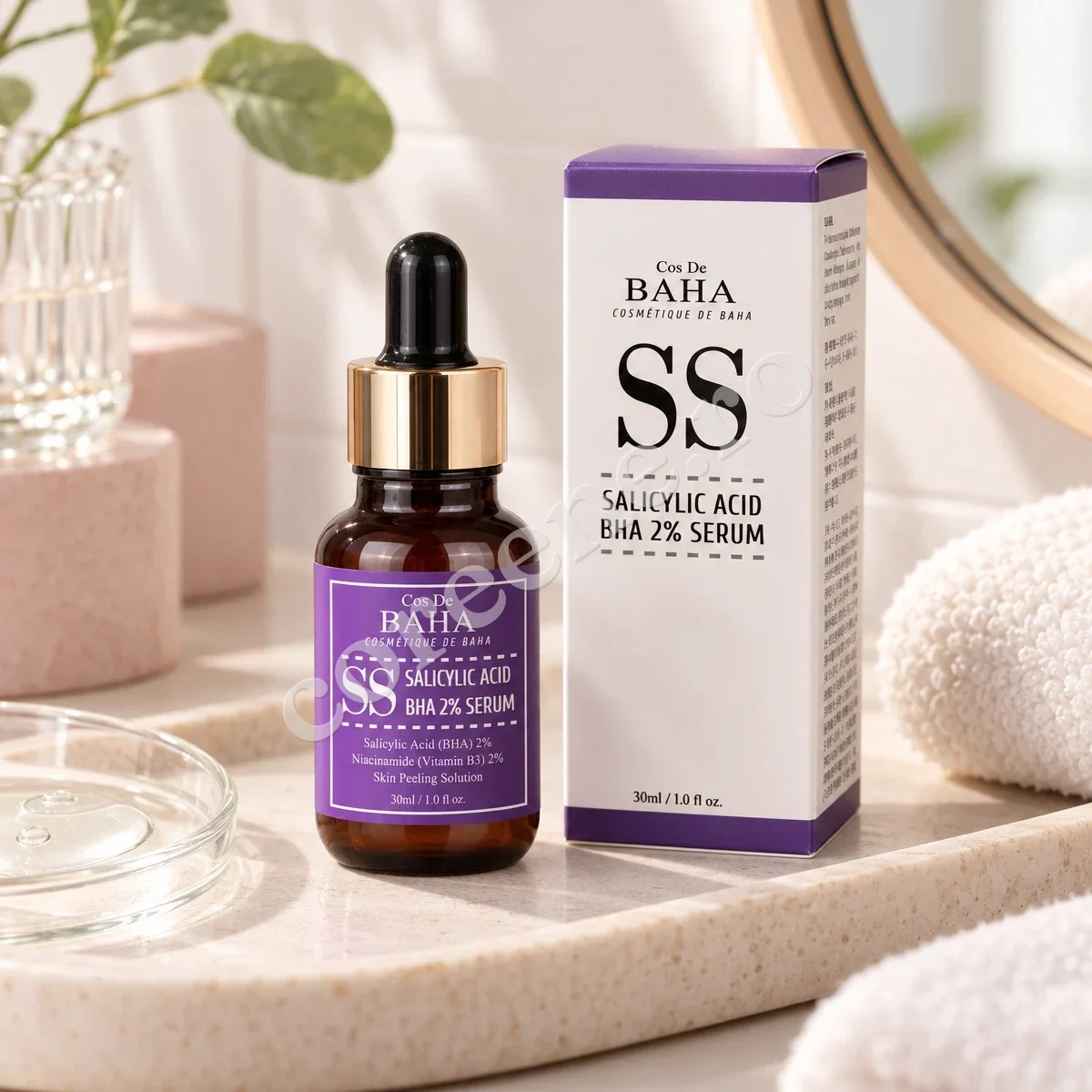 Cos De BAHA Salicylic Acid BHA 2% Serum, 30 ml – fotografia 3