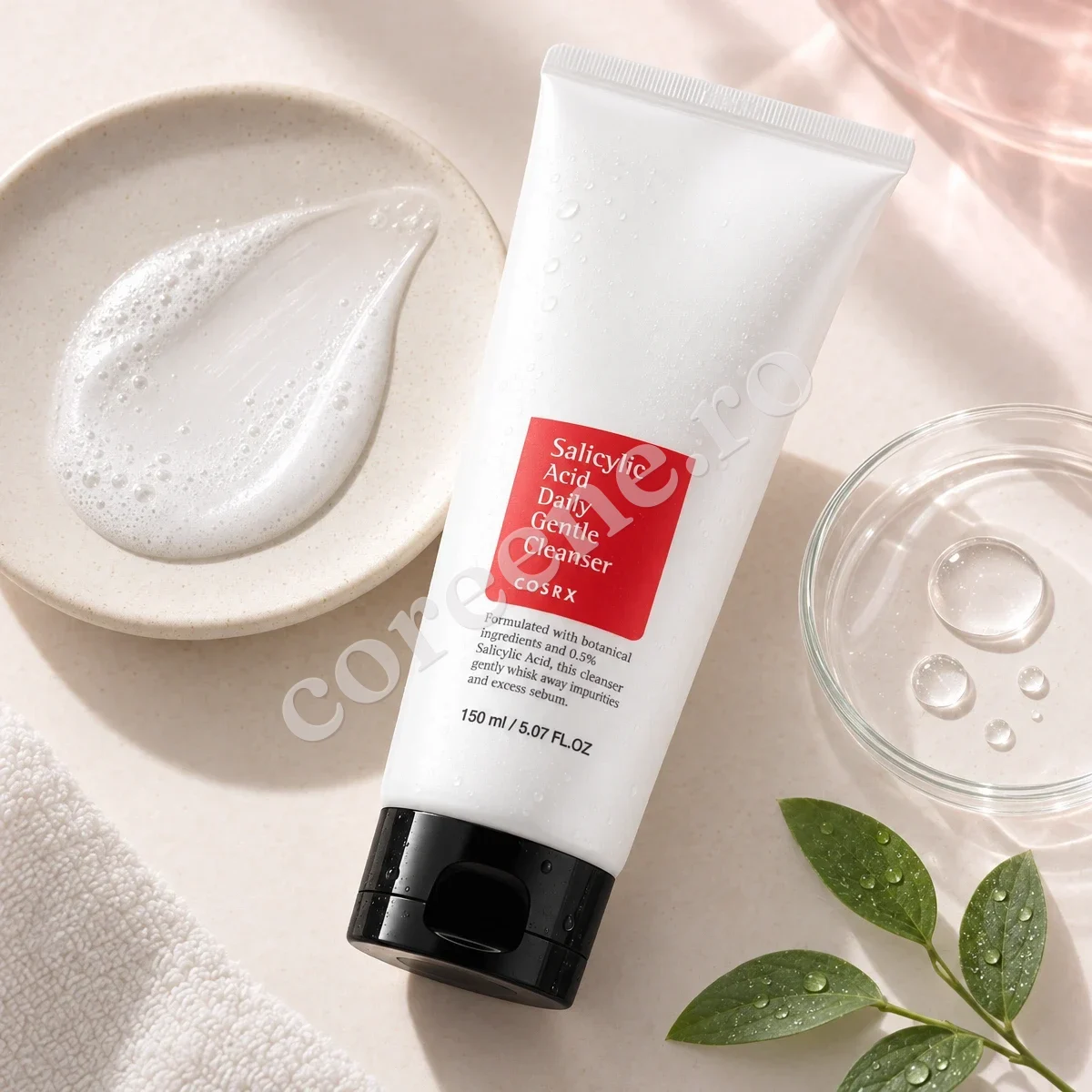 COSRX Salicylic Acid Daily Gentle Cleanser, 150 ml – fotografia 2