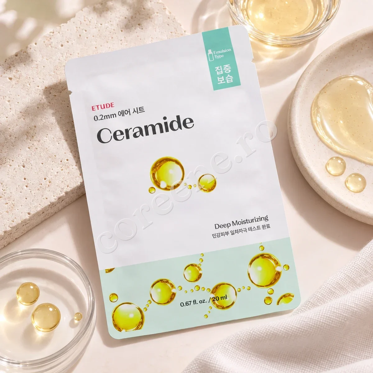 Etude 0.2 Therapy Air Mask Ceramide, 1 mască (20 ml) – fotografia 2