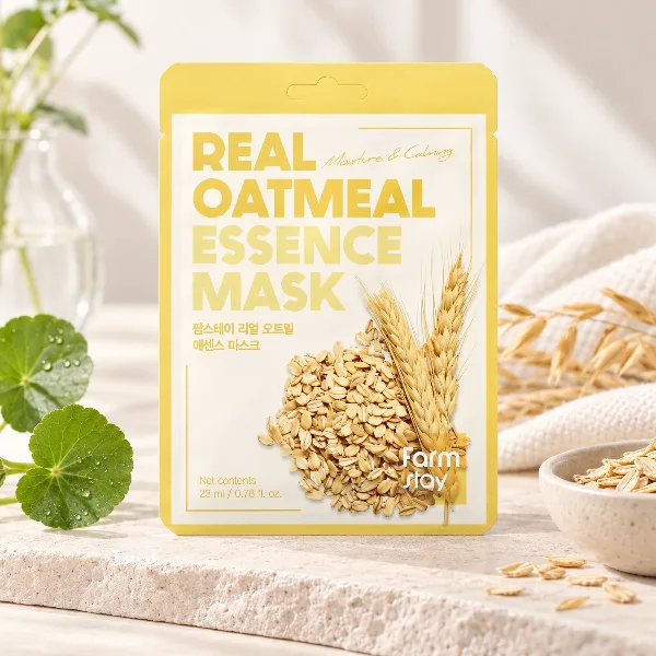 Farmstay Real Oatmeal Essence Mask
