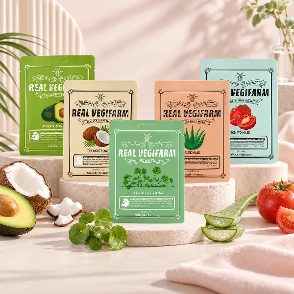 Fortheskin Super Food Real Vegifarm Double Shot Mask