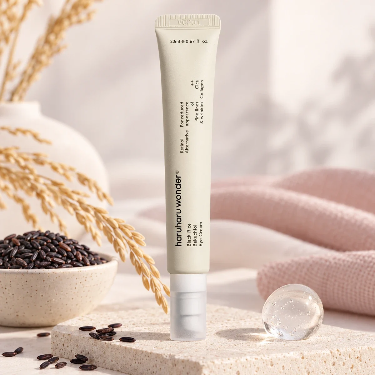 Haruharu Wonder Black Rice Bakuchiol Eye Cream