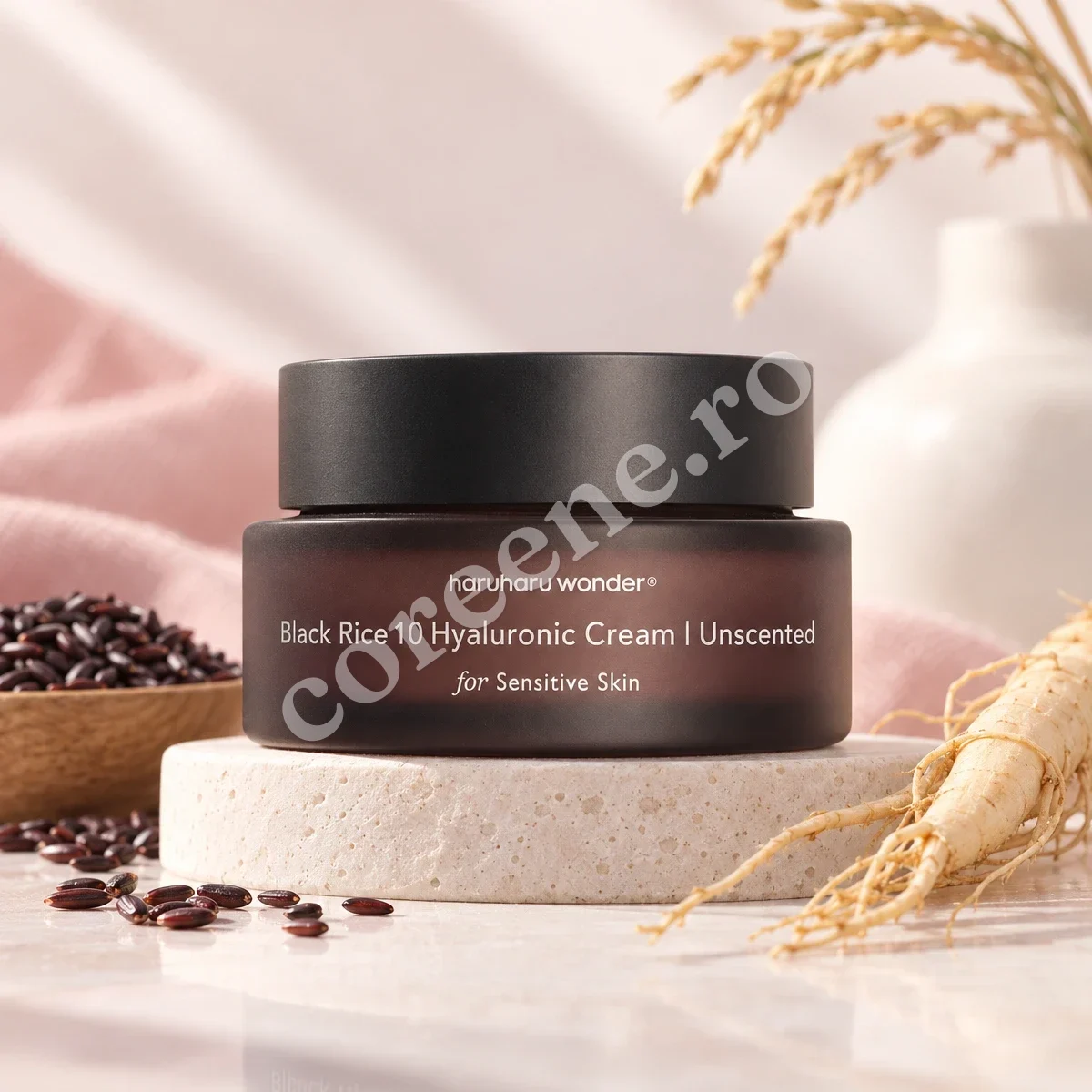 Haruharu Wonder Black Rice Hyaluronic Cream Unscented, 50 ml – fotografia 1