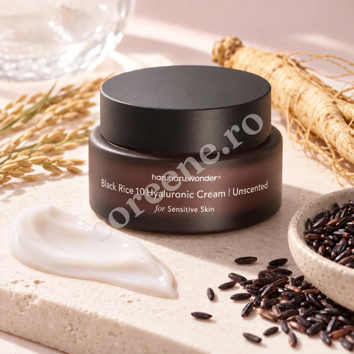 Haruharu Wonder Black Rice Hyaluronic Cream Unscented, 50 ml – fotografia 2