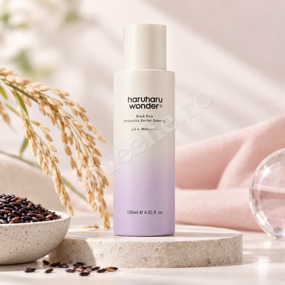 Haruharu Wonder Black Rice Probiotics Barrier Essence, 120 ml – fotografia 1