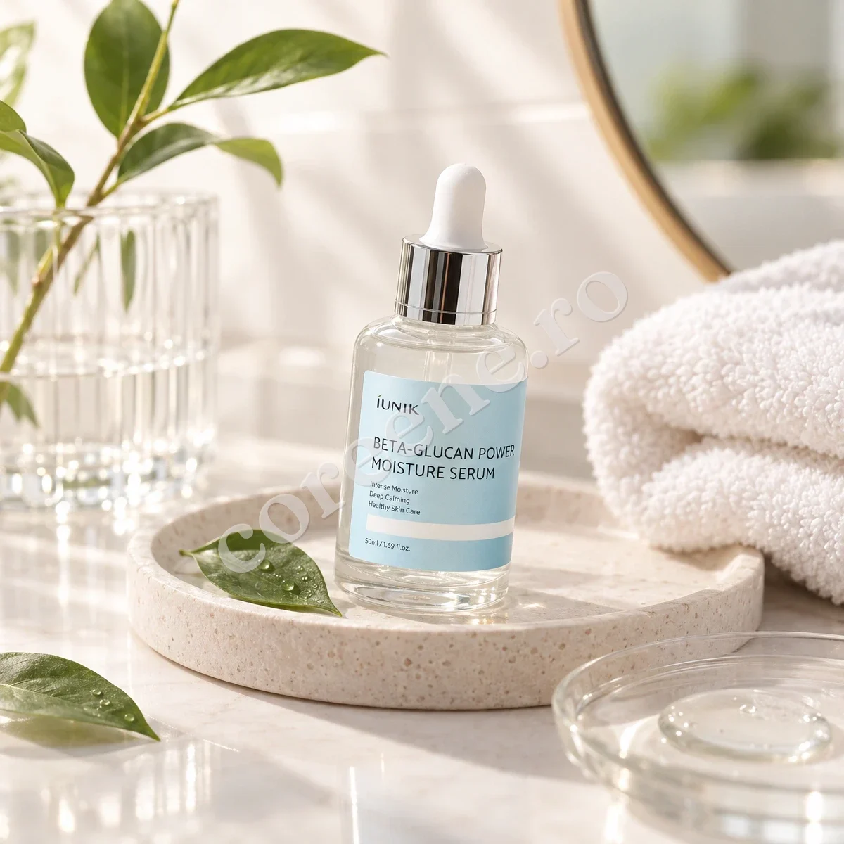 iUNIK Beta Glucan Power Moisture Serum, 50 ml – fotografia 3