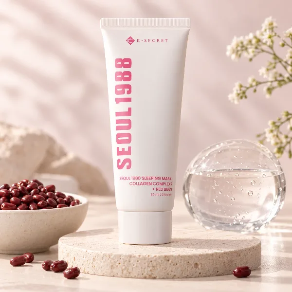 K-Secret Seoul 1988 Sleeping Mask: Collagen Complex 7 + Red Bean