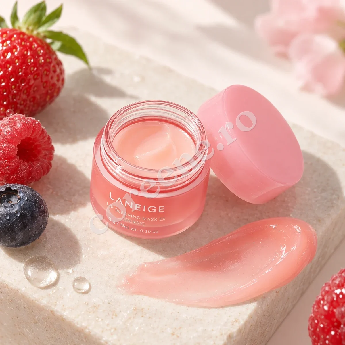 Laneige Lip Sleeping Mask EX Berry Mini, 3 g – fotografia 2