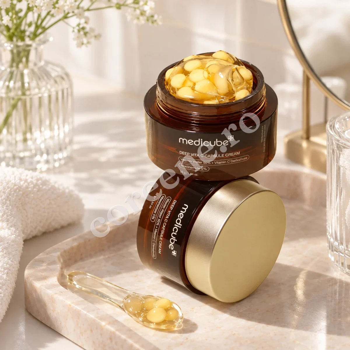 Medicube Deep Vita C Capsule Cream, 55 g – fotografia 3