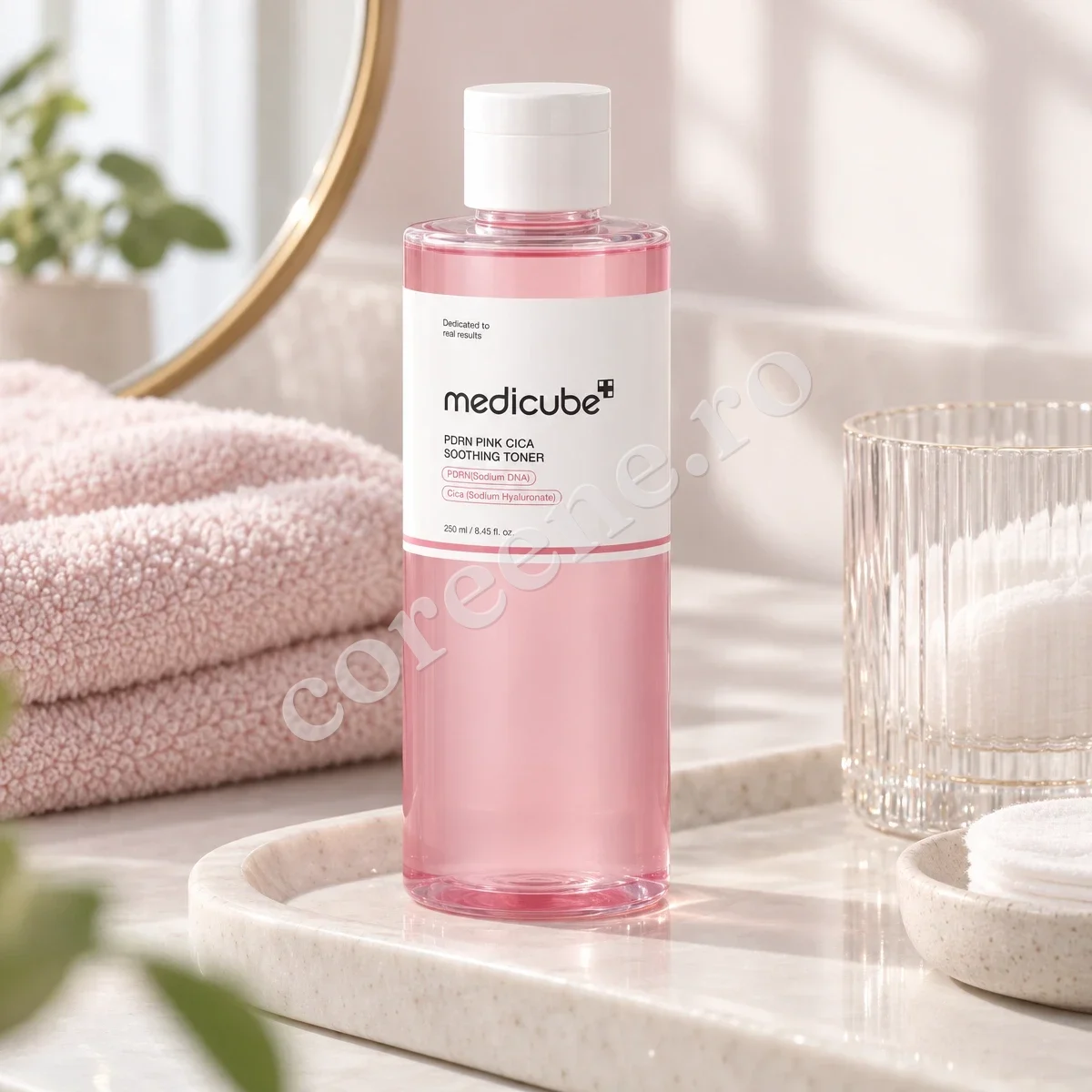 Medicube PDRN Pink Cica Soothing Toner, 250 ml – fotografia 3
