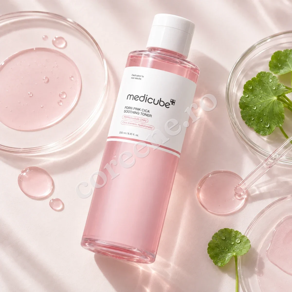 Medicube PDRN Pink Cica Soothing Toner, 250 ml – fotografia 2