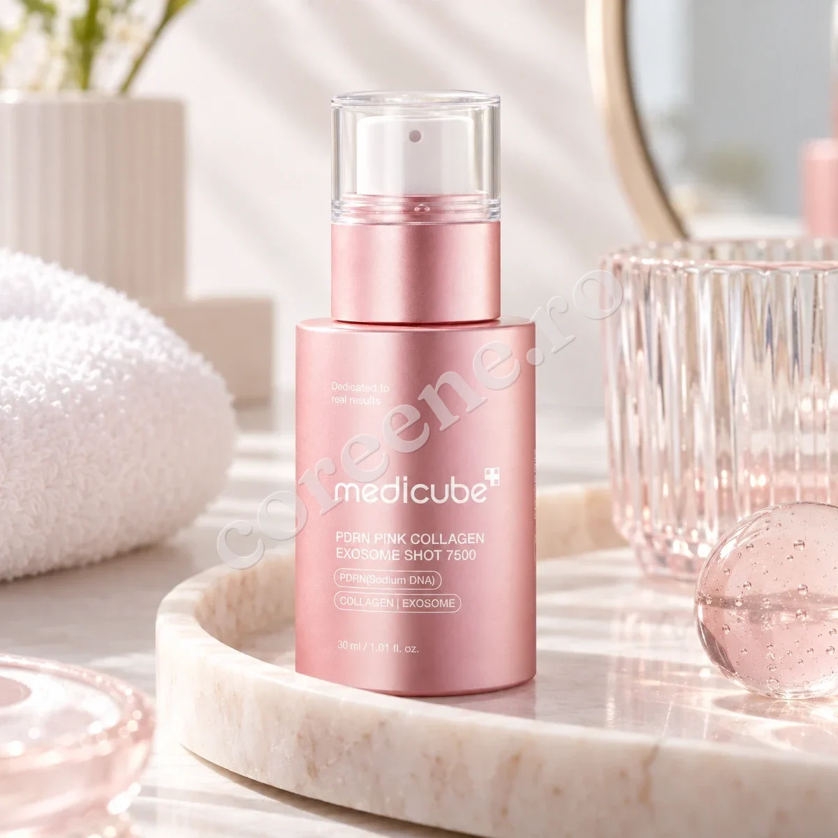 Medicube PDRN Pink Collagen Exosome Shot Serum 7500, 30 ml – fotografia 3