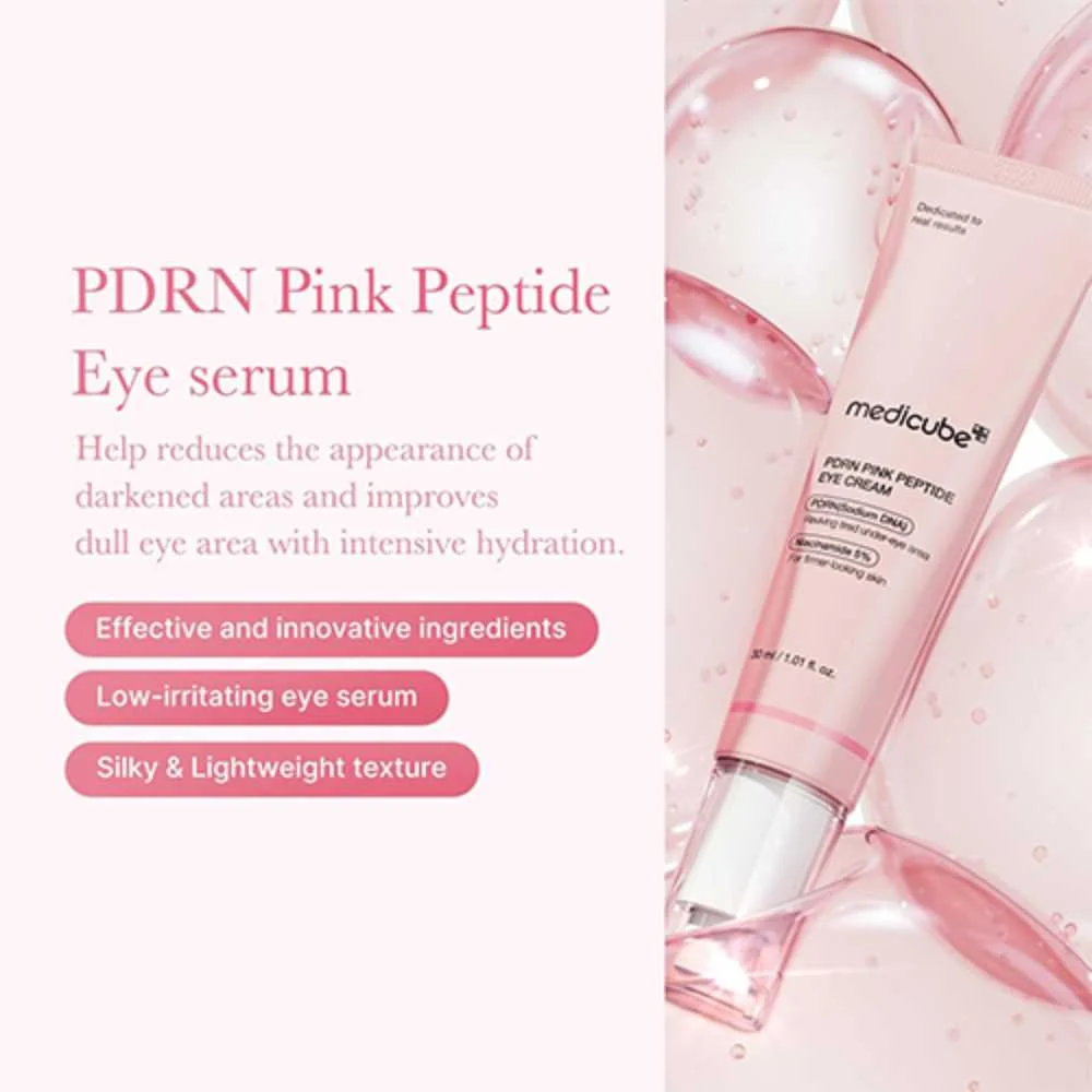 Medicube PDRN Pink Peptide Eye Cream, 30 ml – fotografia 2