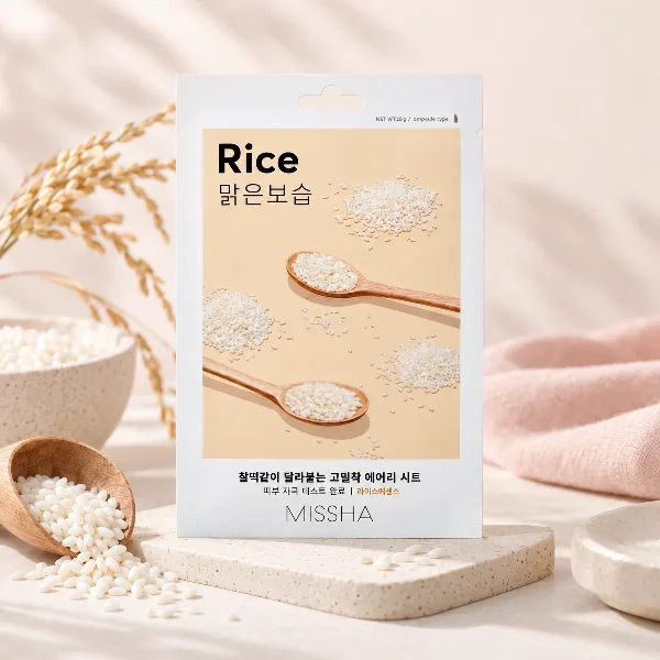 Missha Airy Fit Sheet Mask Rice