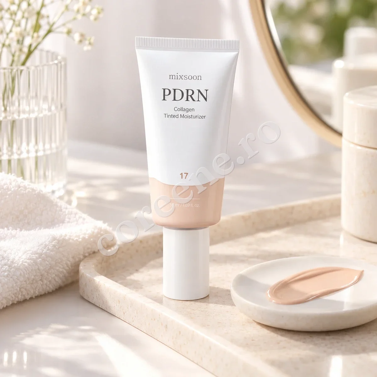 Mixsoon PDRN Collagen Tinted Moisturizer 17 Bare, 50 ml – fotografia 3
