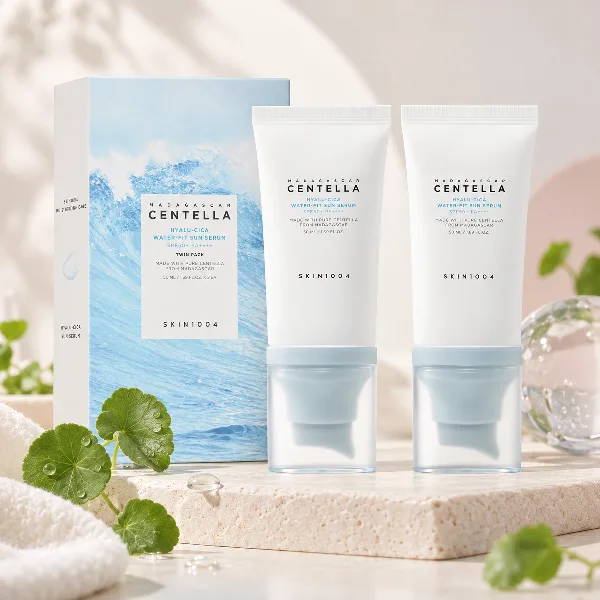 SKIN1004 Madagascar Centella Hyalu-Cica Water-Fit Sun Serum SPF50+ PA++++ Duo